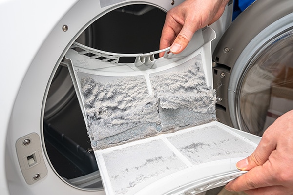 dryer smells like burning plastic