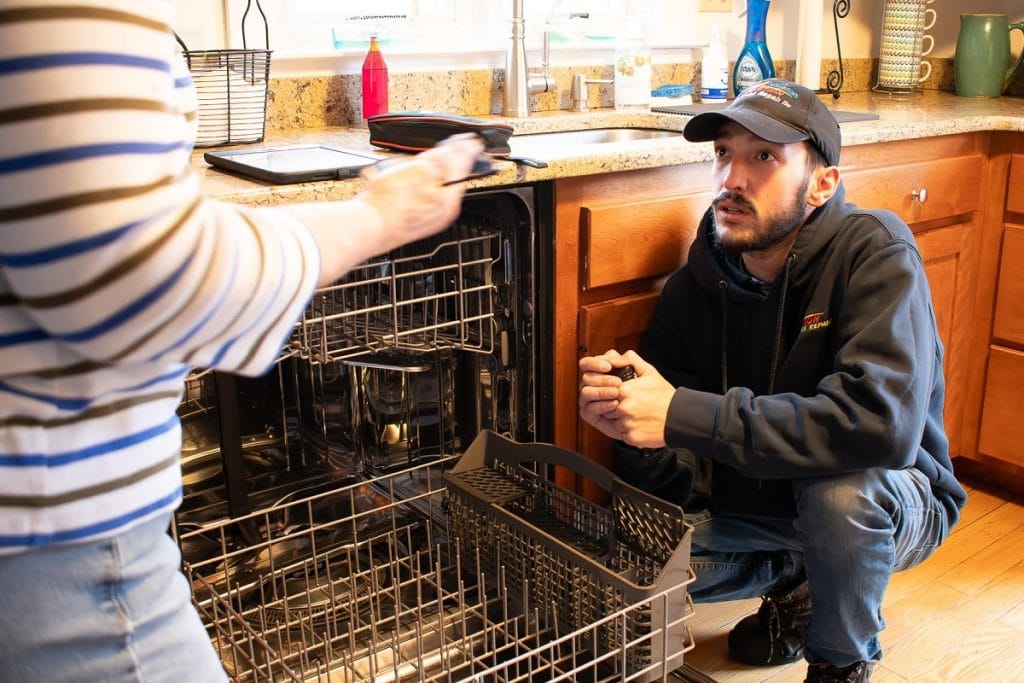 Maytag dishwasher not turning on