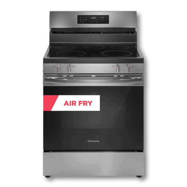 frigidaire air fry standard range FCRE3083AS